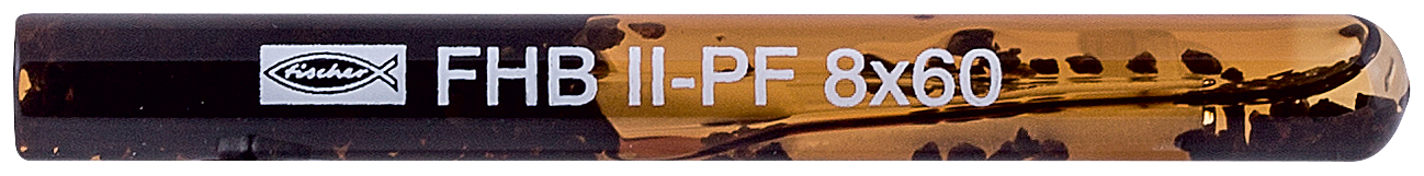 Chemická patrona (ampule) FHB II-PF 8x 60 HIGH SPEED