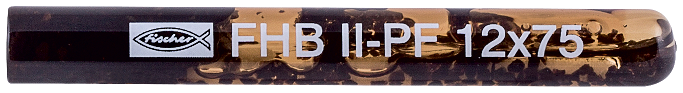 Chemická patrona (ampule) FHB II-PF 12x 75 HIGH SPEED