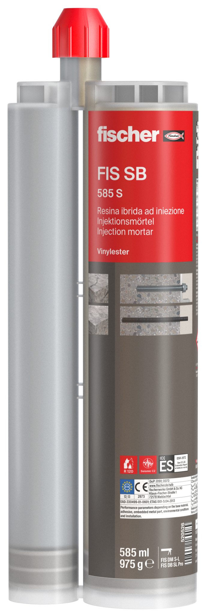 Chemická kotva SB 585 S