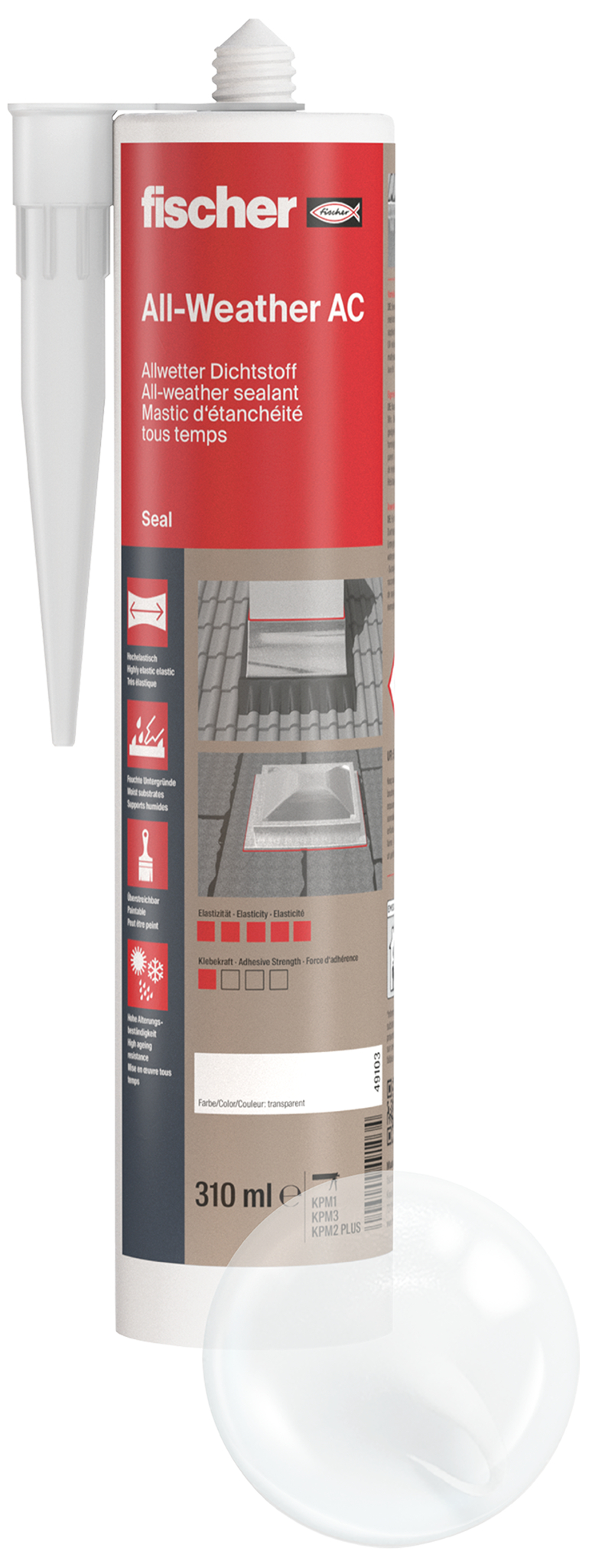 Tmel těsnící DDK (310 ml)