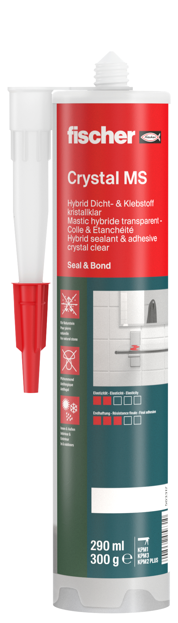 Lepidlo univerzální stavební Crystal MS