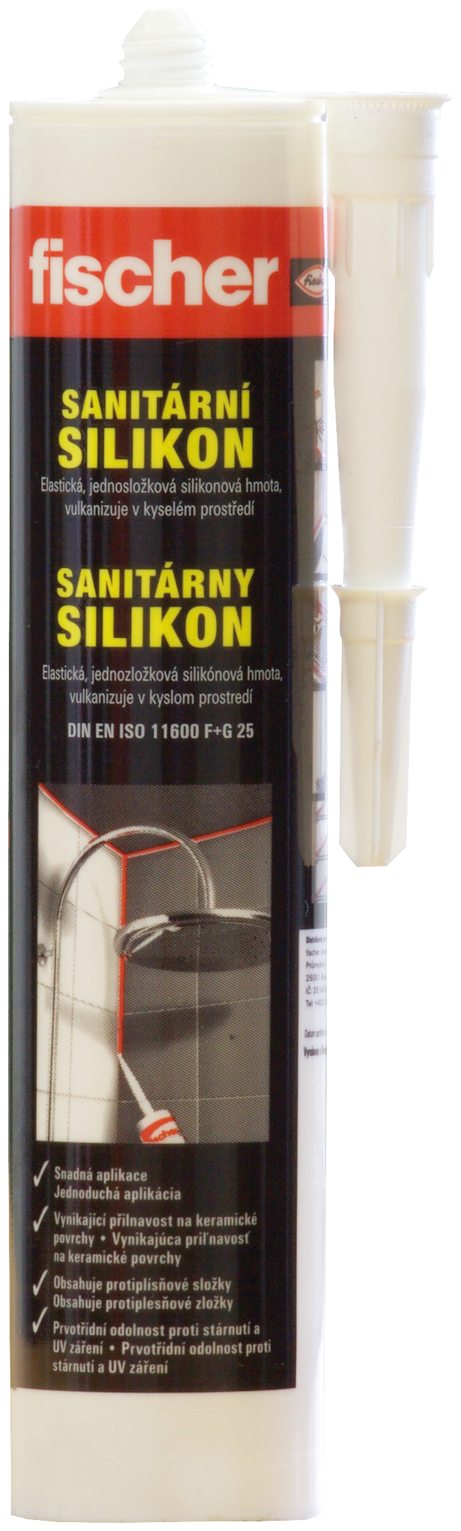 Silikon sanitární 310ml bílý