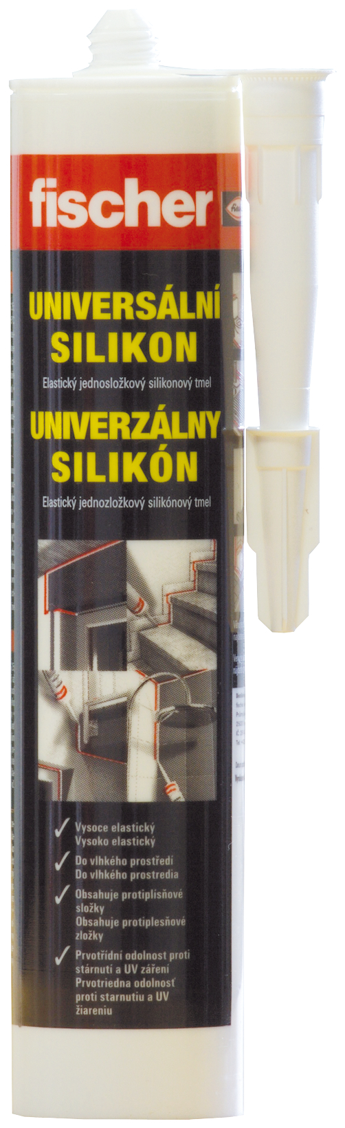 Silikon univerzální 310 ml bílý