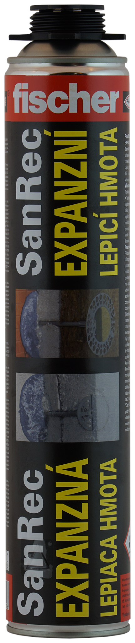 Expanzní lepicí hmota fischer SanRec 750 ml