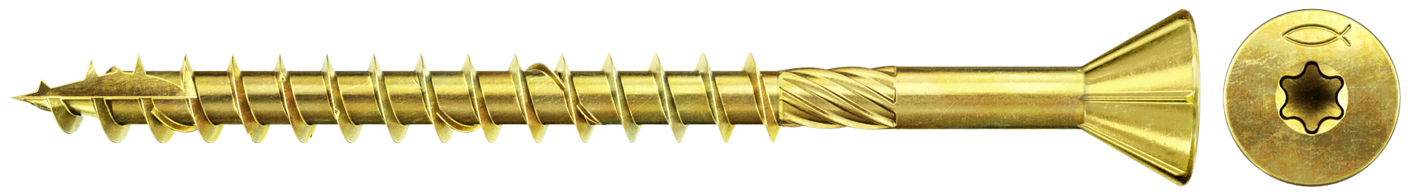 Vrut do desek MDF 4 x40 ČZ ZŽ TX