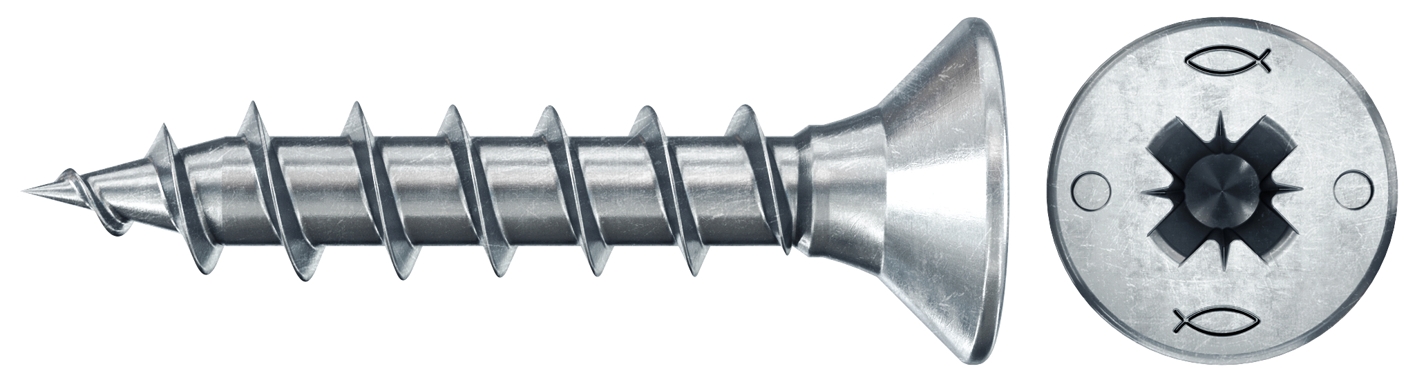 Vrut PowerFast FPF II CZF 3,0x12 ZB PZ bal.1000ks