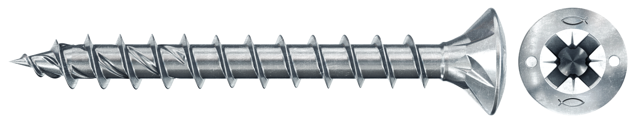 Vrut PowerFast FPF II RZF 4,0x30 ZB PZ bal.500ks