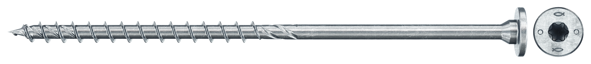 Vrut PowerFast II STP 6x160 ČZ ZB TX30 bal.100ks