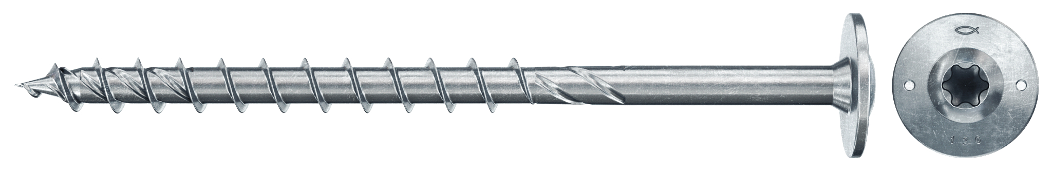 Vrut ZN FPF II WTP 8,0 x 120 bal. 50ks