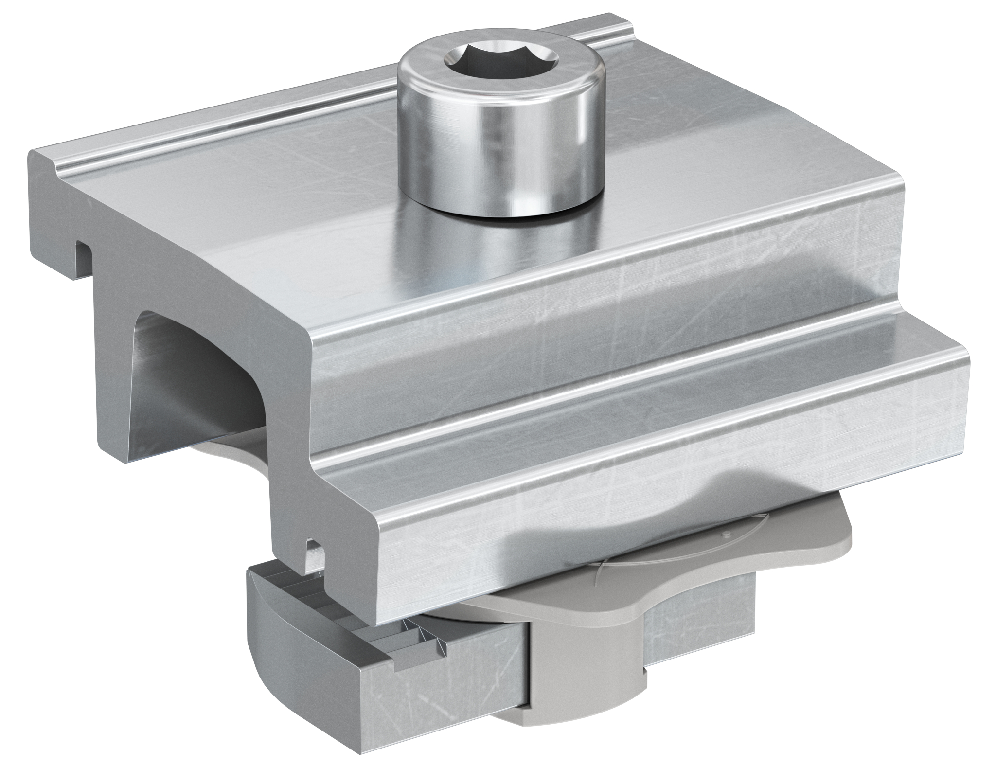 Úchyt PXC AL PLUS předmontovaný pro křížení nosníků