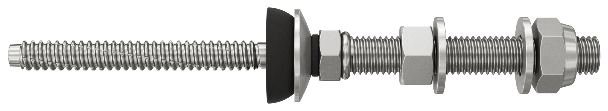 Vrut kombi STSI M10x80 A2 181 mm