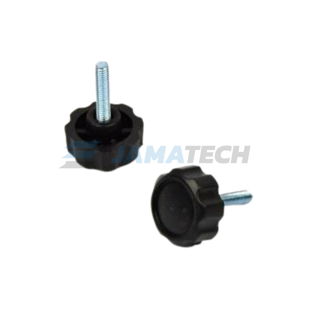 Hvězdice šroub M 6x15 plast hlava