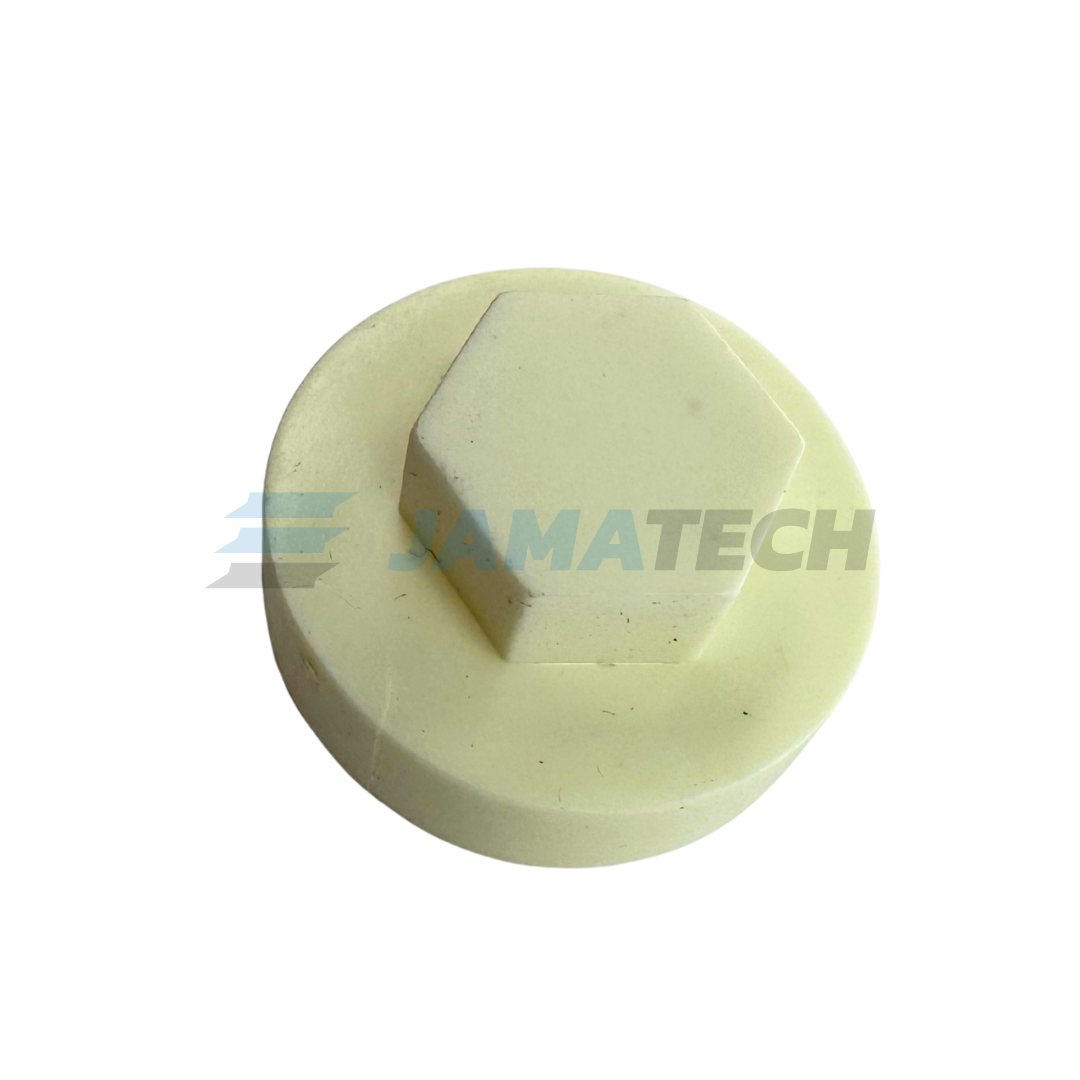 Krytka TEX OK 10 pro M 6 bílá