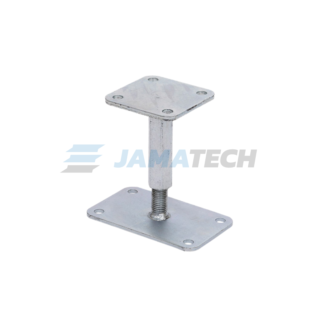 Patka pilíře 100x100 s maticí, v.120-180mm