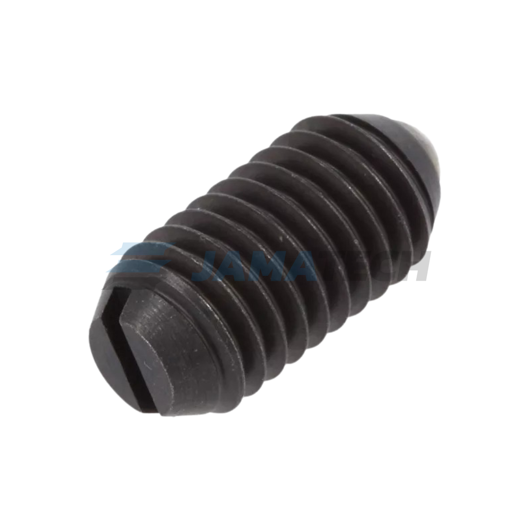 Pojistné tlačítko M5x12 drážka s kuličkou