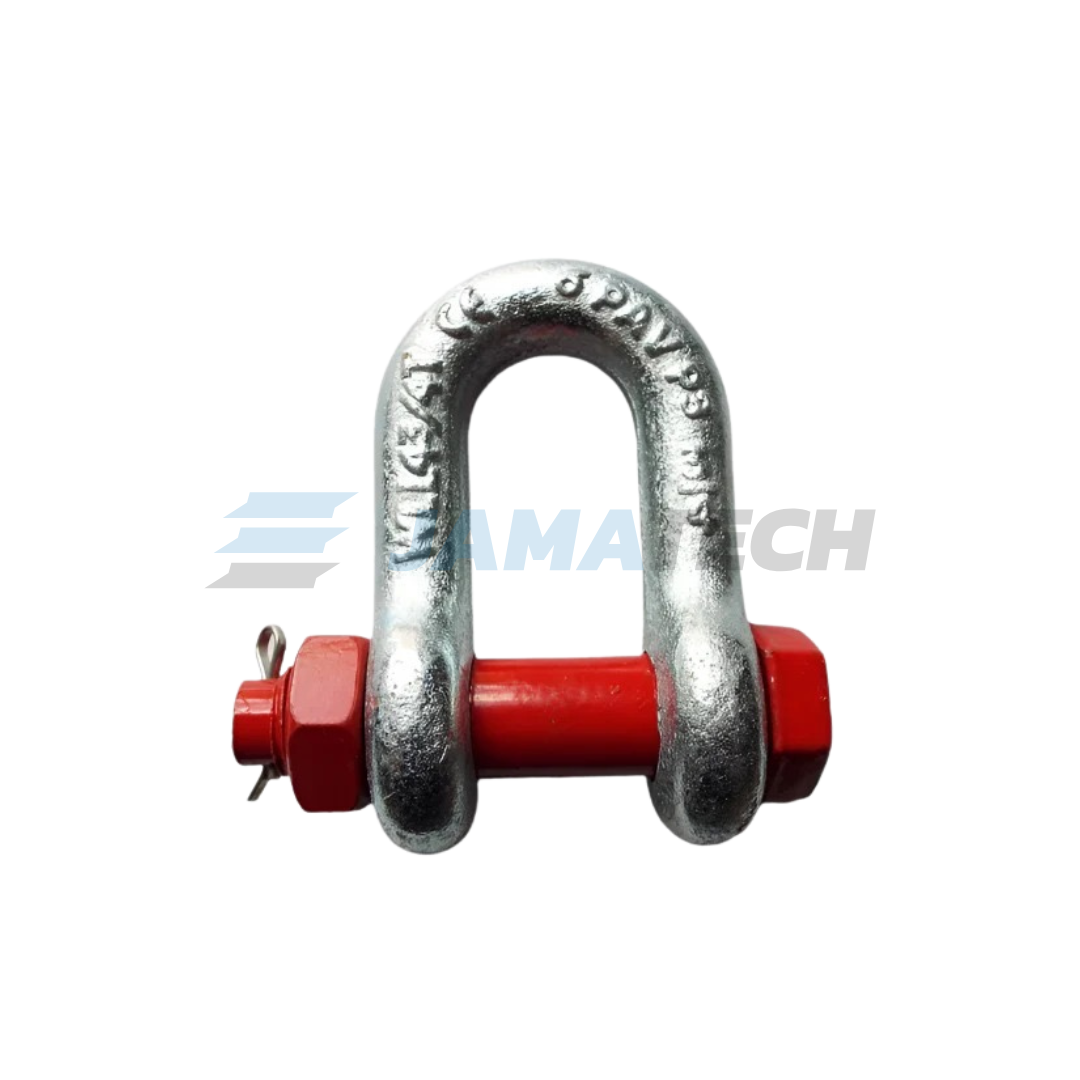 Třmen rovný pevnostní typ D se šroubem 6,5t zámek řetězu